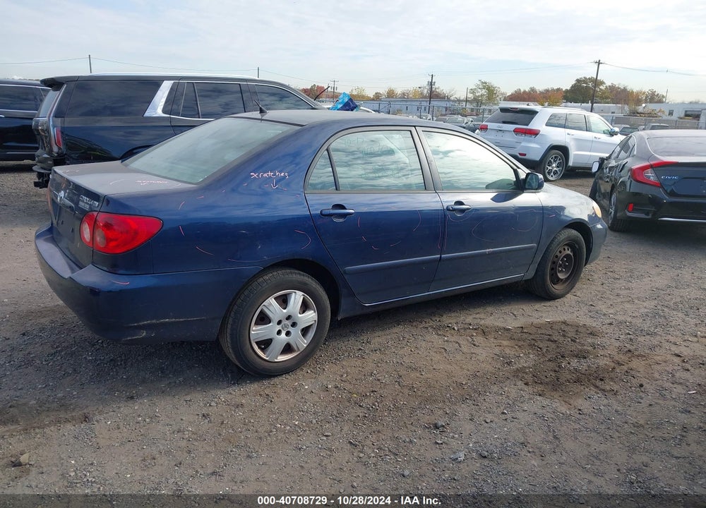 2005 TOYOTA COROLLA LE VIN: 2T1BR32E95C361748