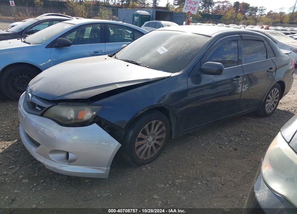 2008 SUBARU IMPREZA 2.5I VIN: JF1GE61658H530196