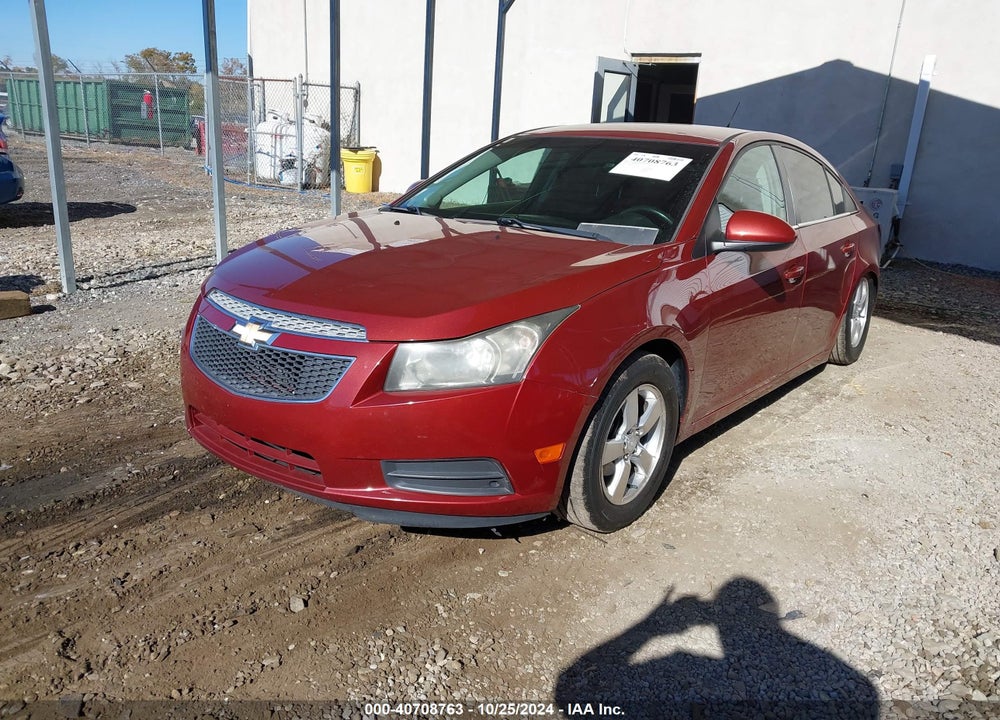 2012 CHEVROLET CRUZE 1LT VIN: 1G1PF5SC9C7252836