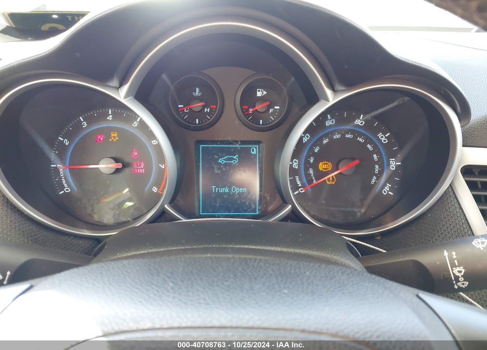 2012 CHEVROLET CRUZE 1LT VIN: 1G1PF5SC9C7252836