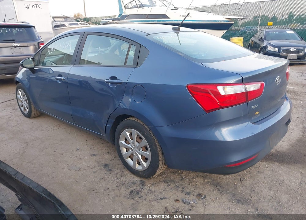 2016 KIA RIO LX VIN: KNADM4A38G6573710