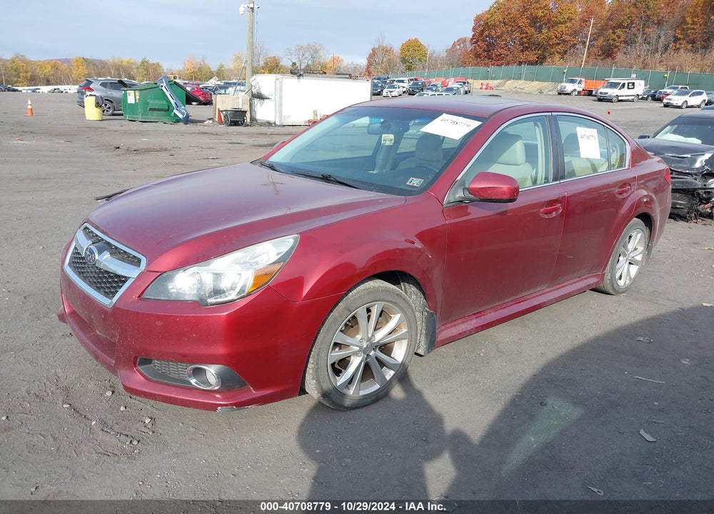 2014 SUBARU LEGACY 2.5I LIMITED VIN: 4S3BMBL66E3036211