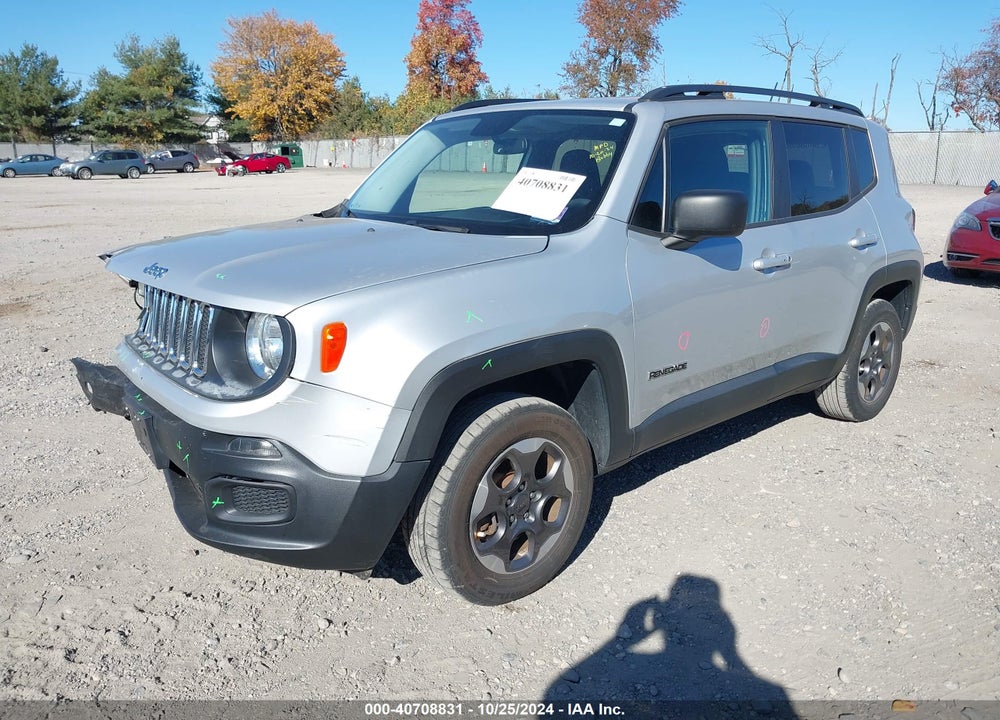2017 JEEP RENEGADE SPORT 4X4 VIN: ZACCJBAB9HPF78769