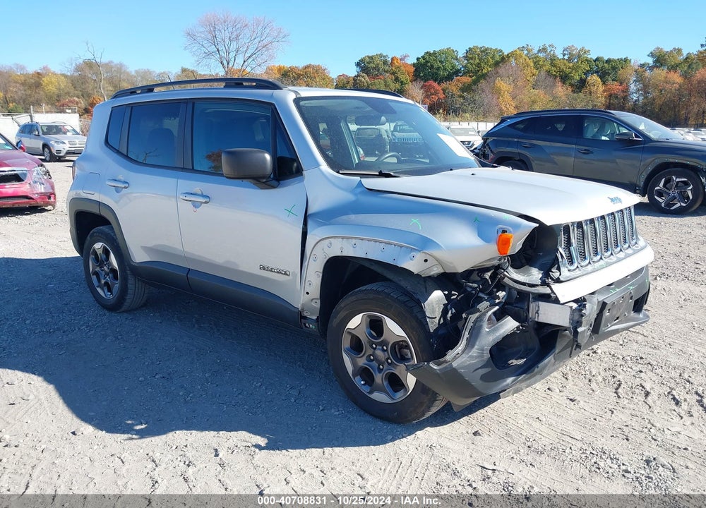 2017 JEEP RENEGADE SPORT 4X4 VIN: ZACCJBAB9HPF78769