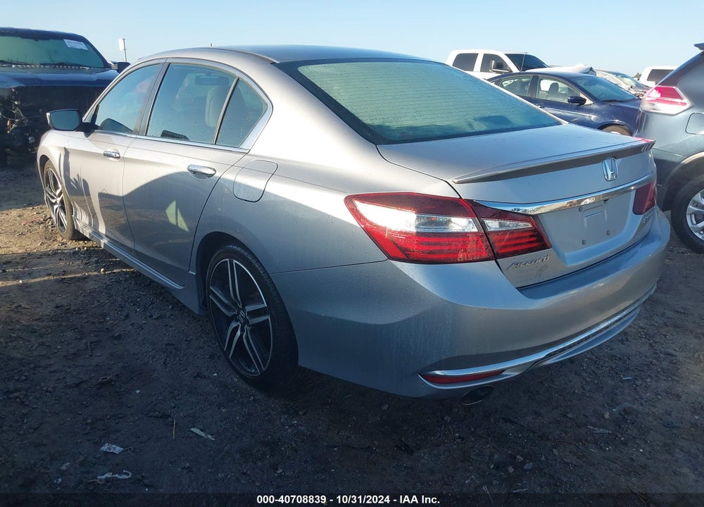 2016 HONDA ACCORD SPORT VIN: 1HGCR2F5XGA133291
