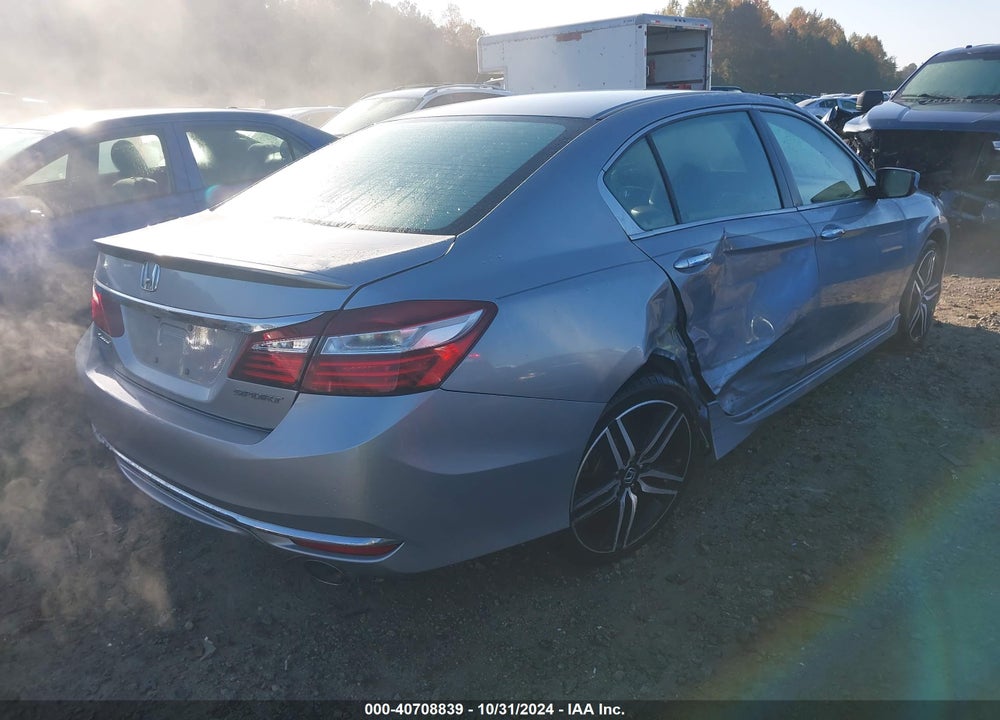 2016 HONDA ACCORD SPORT VIN: 1HGCR2F5XGA133291