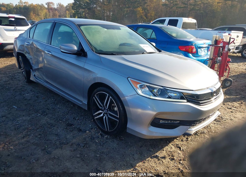 2016 HONDA ACCORD SPORT VIN: 1HGCR2F5XGA133291