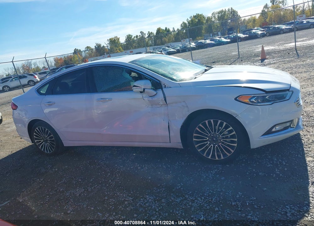 2017 FORD FUSION SE VIN: 3FA6P0H91HR394974