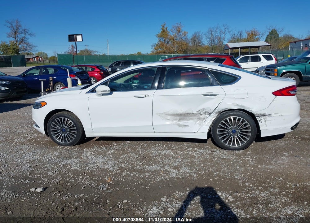 2017 FORD FUSION SE VIN: 3FA6P0H91HR394974