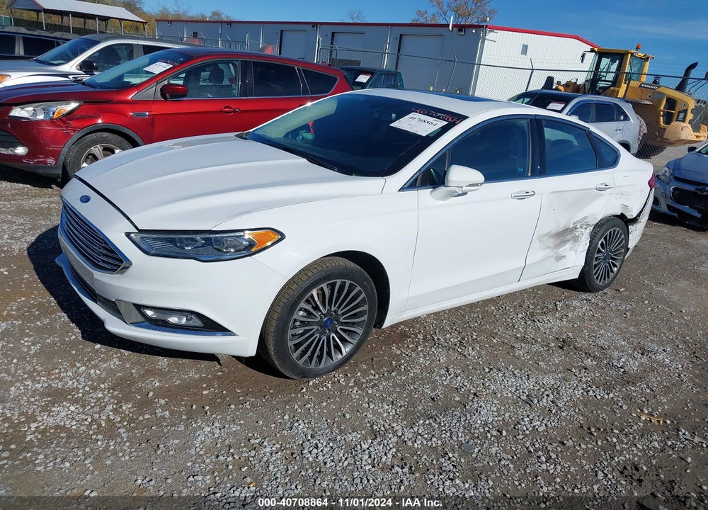 2017 FORD FUSION SE VIN: 3FA6P0H91HR394974
