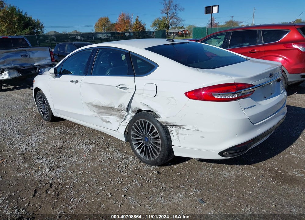 2017 FORD FUSION SE VIN: 3FA6P0H91HR394974