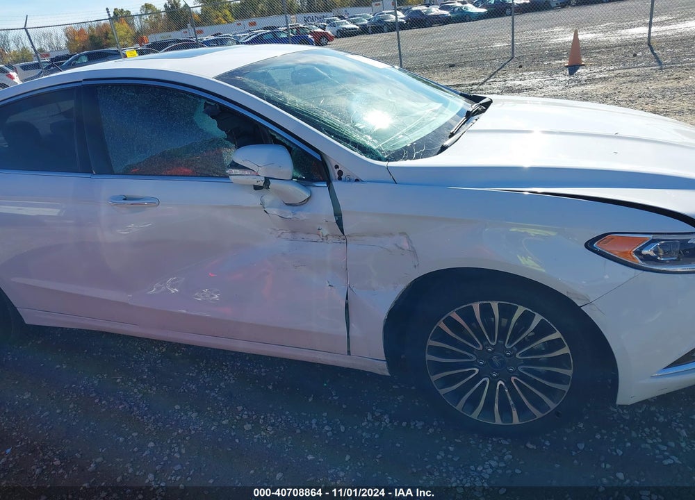 2017 FORD FUSION SE VIN: 3FA6P0H91HR394974