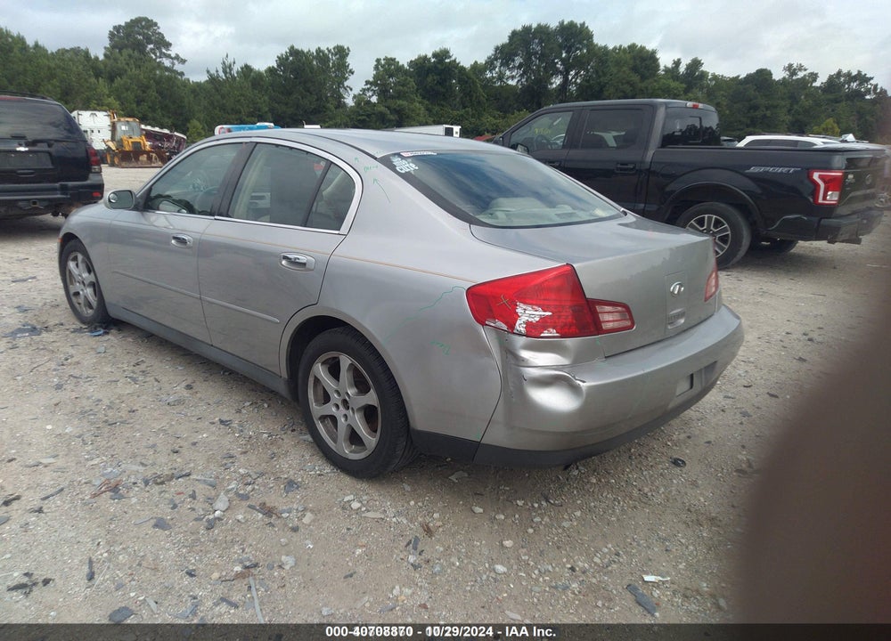2003 INFINITI G35 VIN: JNKCV51E63M023851