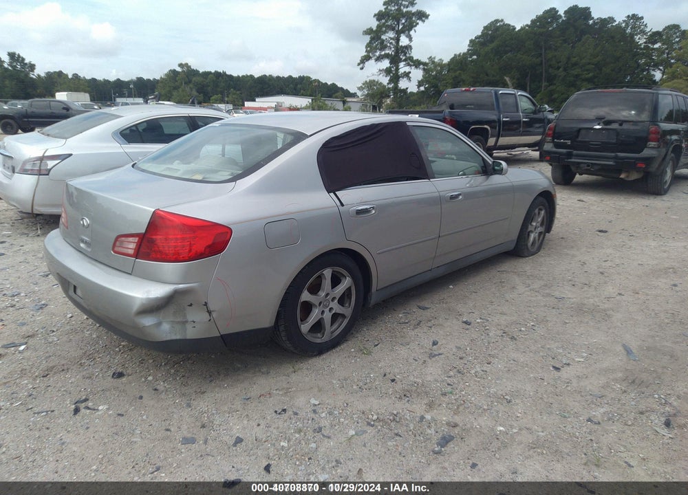 2003 INFINITI G35 VIN: JNKCV51E63M023851