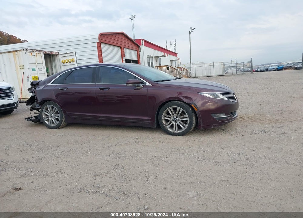2013 LINCOLN MKZ VIN: 3LN6L2J95DR805360