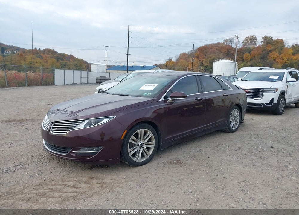 2013 LINCOLN MKZ VIN: 3LN6L2J95DR805360