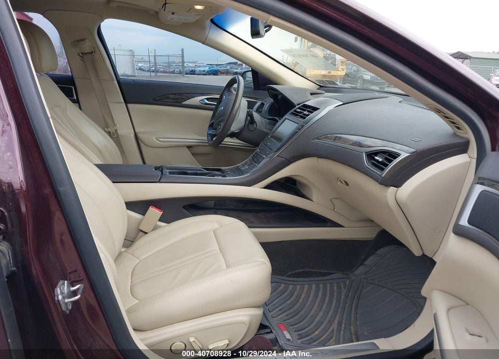 2013 LINCOLN MKZ VIN: 3LN6L2J95DR805360