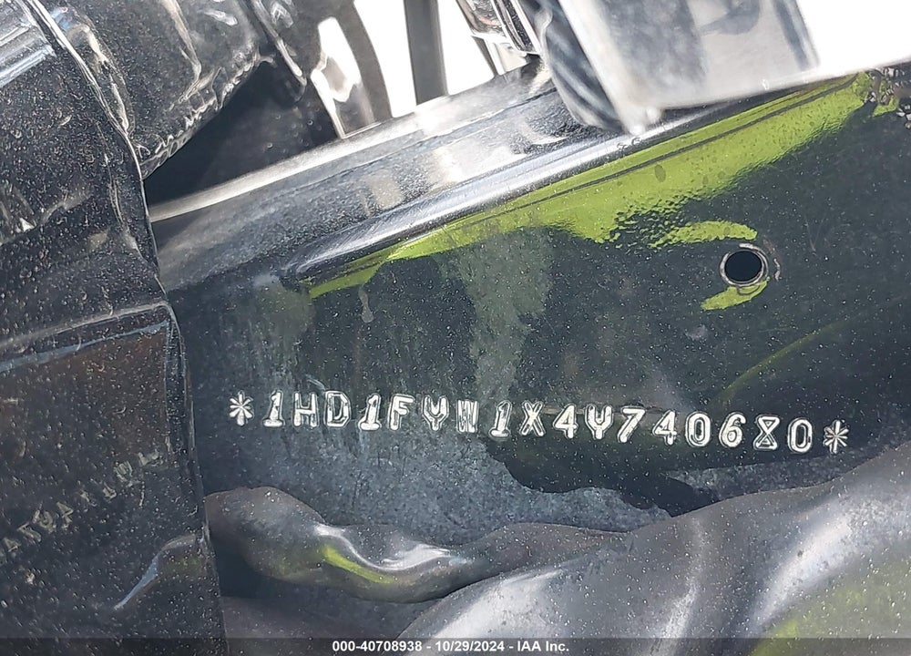 2004 HARLEY-DAVIDSON FLHRSI VIN: 1HD1FYW1X4Y740680