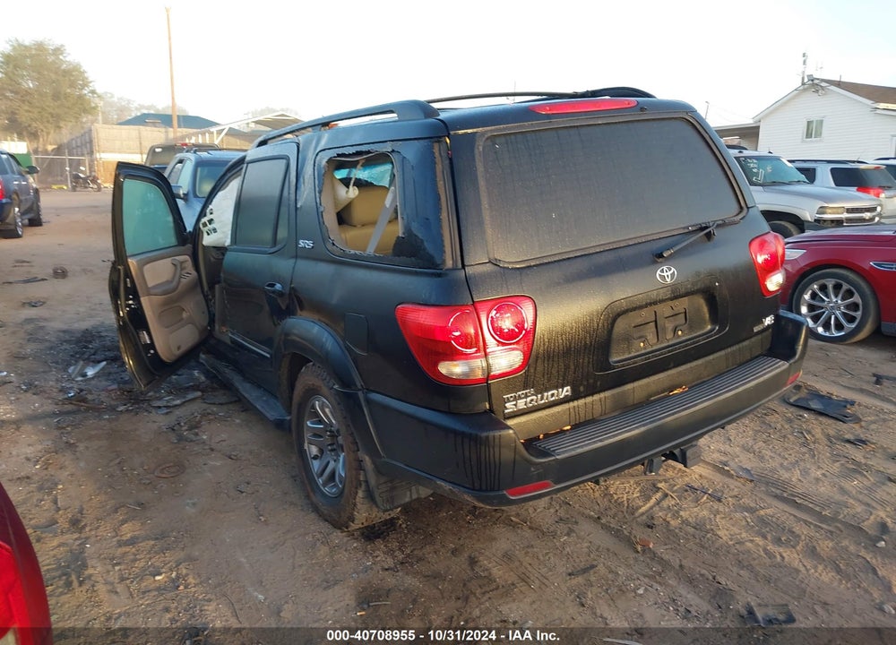 2007 TOYOTA SEQUOIA SR5 V8 VIN: 5TDZT34A77S297178