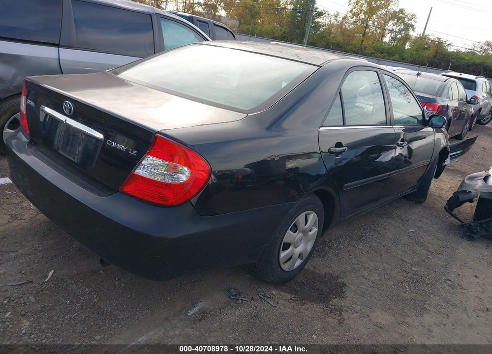2004 TOYOTA CAMRY LE VIN: 4T1BE32K64U366937