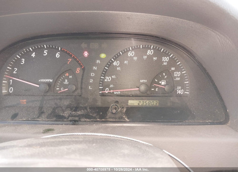 2004 TOYOTA CAMRY LE VIN: 4T1BE32K64U366937