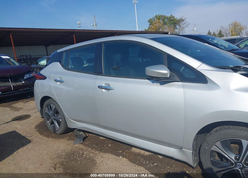 2022 NISSAN LEAF SV PLUS 62 KWH VIN: 1N4BZ1CVXNC558252