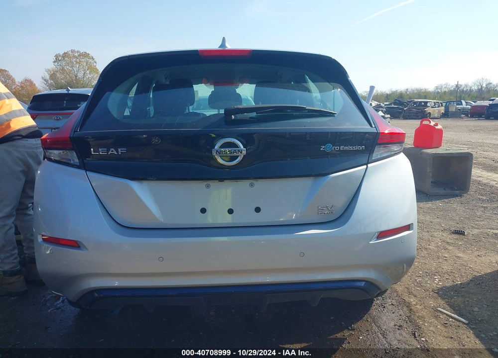 2022 NISSAN LEAF SV PLUS 62 KWH VIN: 1N4BZ1CVXNC558252