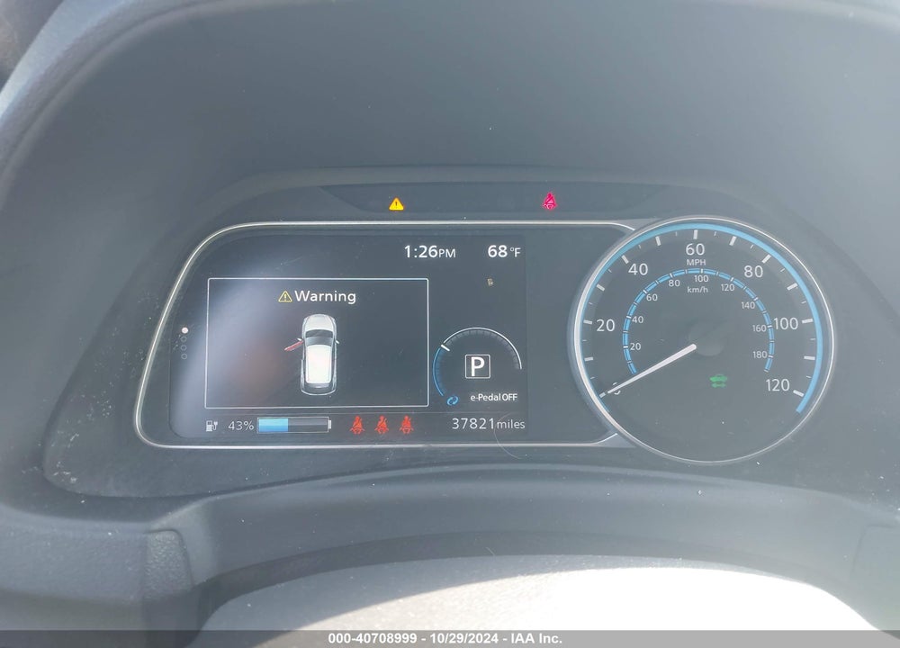 2022 NISSAN LEAF SV PLUS 62 KWH VIN: 1N4BZ1CVXNC558252