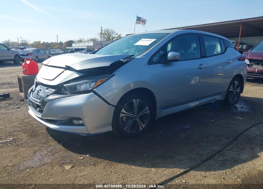 2022 NISSAN LEAF SV PLUS 62 KWH VIN: 1N4BZ1CVXNC558252