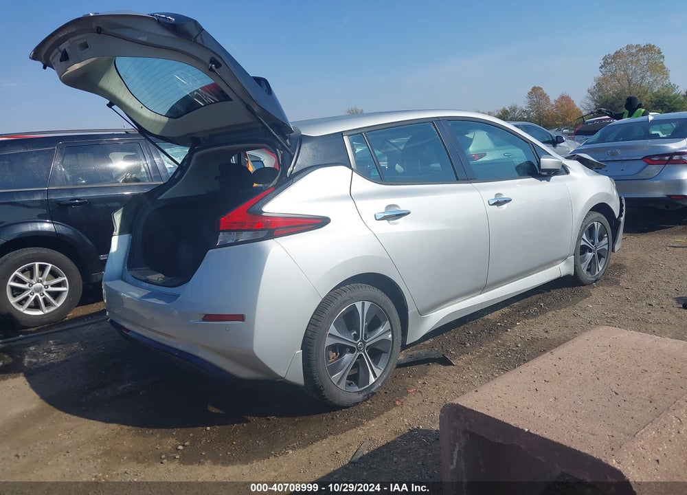 2022 NISSAN LEAF SV PLUS 62 KWH VIN: 1N4BZ1CVXNC558252