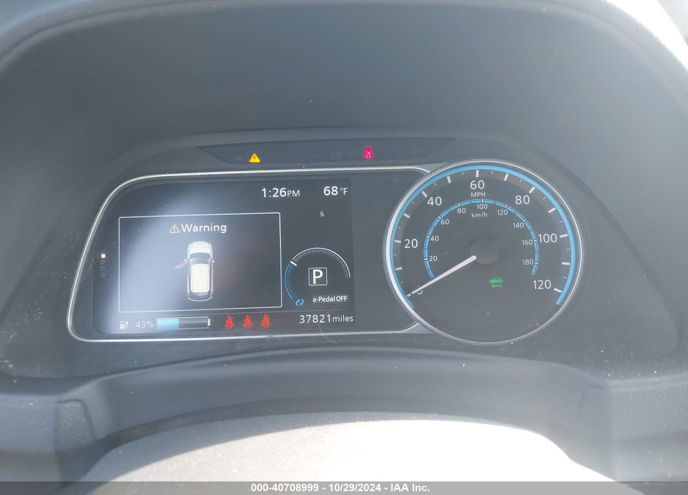 2022 NISSAN LEAF SV PLUS 62 KWH VIN: 1N4BZ1CVXNC558252