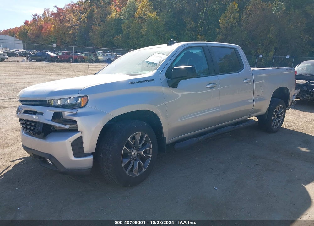 2020 CHEVROLET SILVERADO 1500 4WD STANDARD BED RST VIN: 3GCUYEED6LG441165