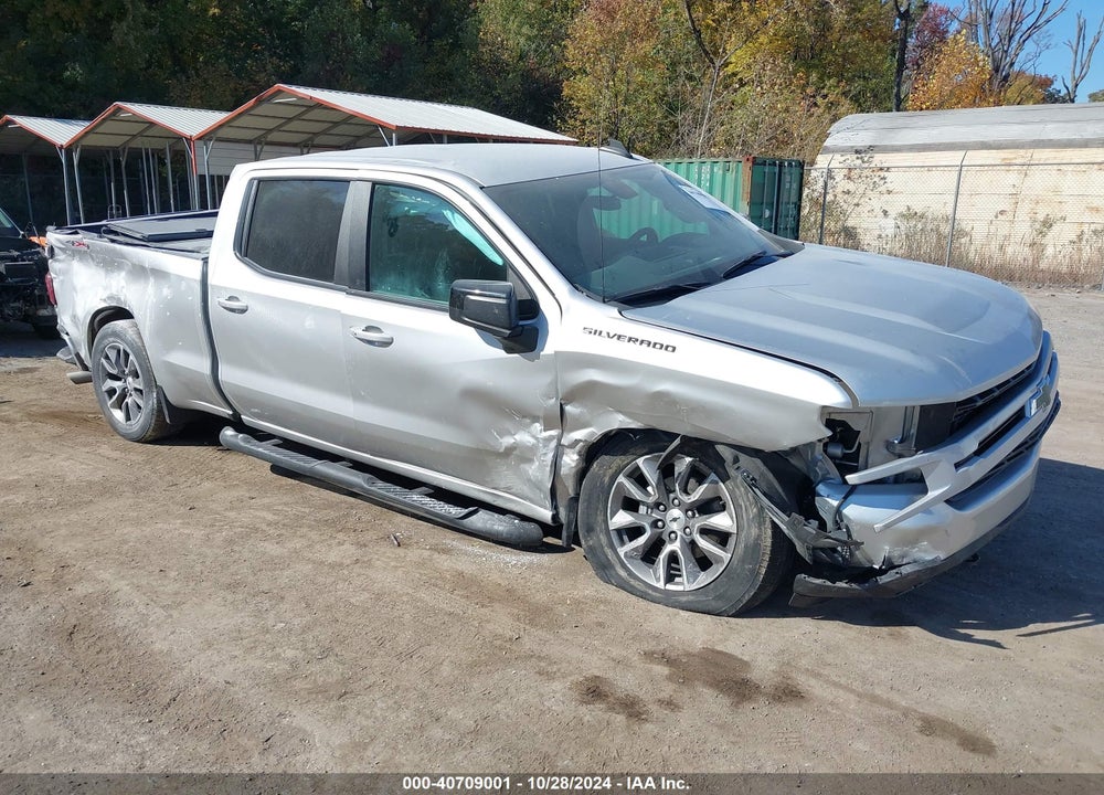 2020 CHEVROLET SILVERADO 1500 4WD STANDARD BED RST VIN: 3GCUYEED6LG441165