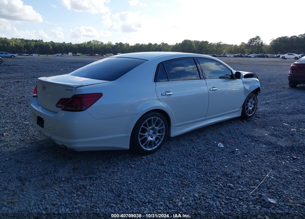 2008 TOYOTA AVALON LIMITED VIN: 4T1BK36B18U304449