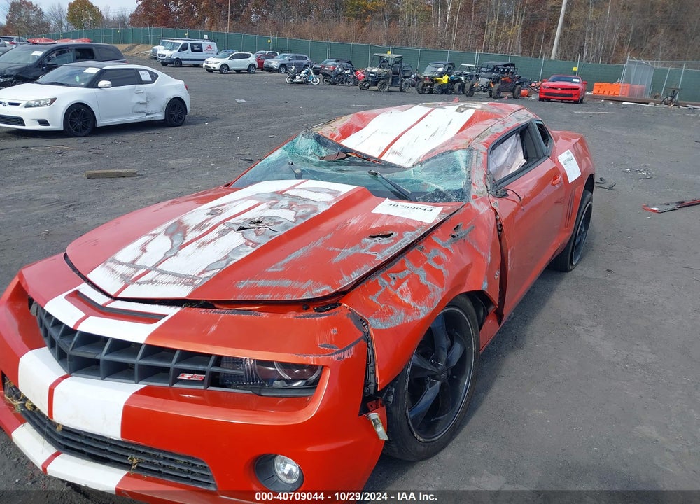 2012 CHEVROLET CAMARO 1SS VIN: 2G1FS1EW7C9106648