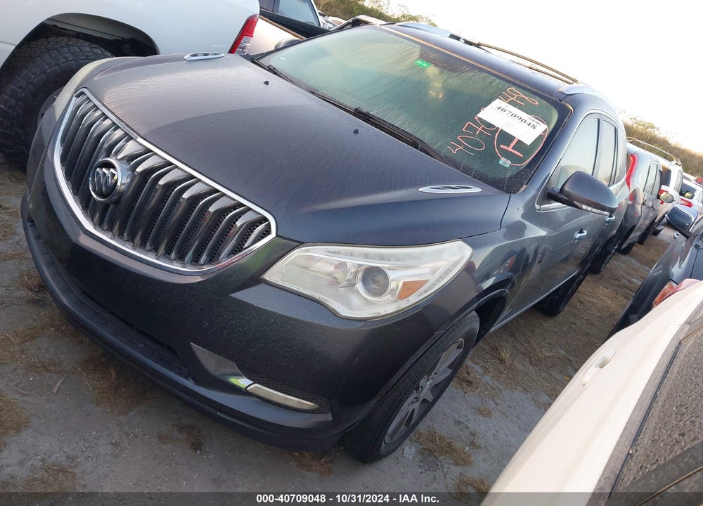 2014 BUICK ENCLAVE LEATHER VIN: 5GAKRBKD7EJ278679