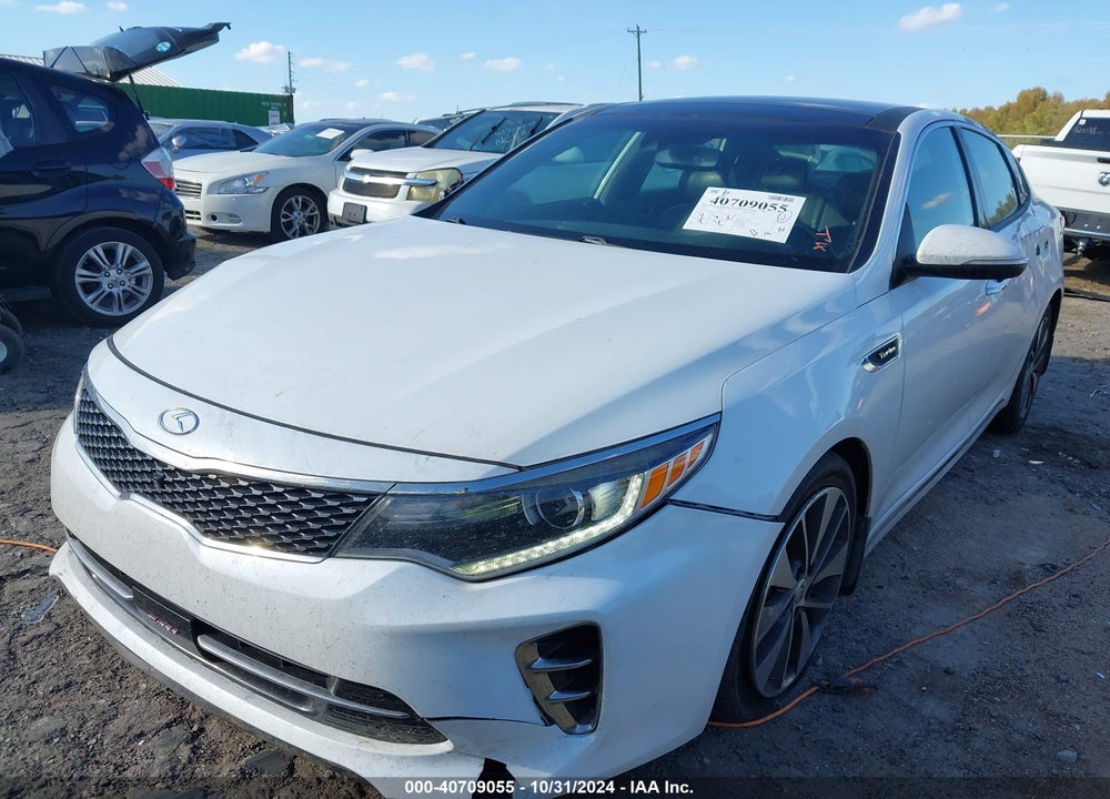 2016 KIA OPTIMA SXL TURBO VIN: 5XXGV4L25GG029913