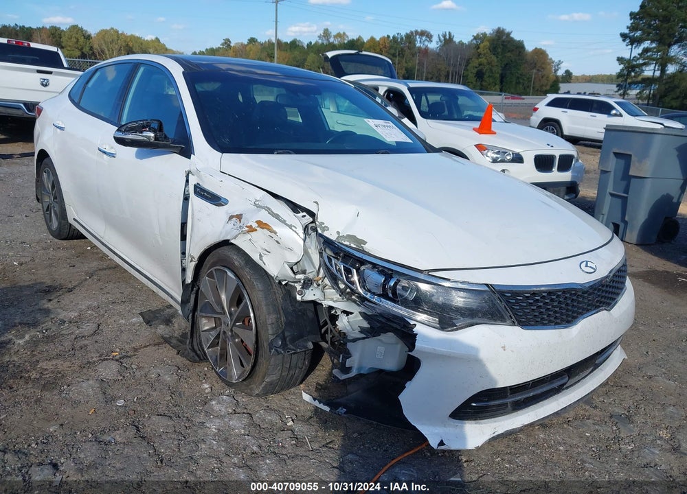2016 KIA OPTIMA SXL TURBO VIN: 5XXGV4L25GG029913