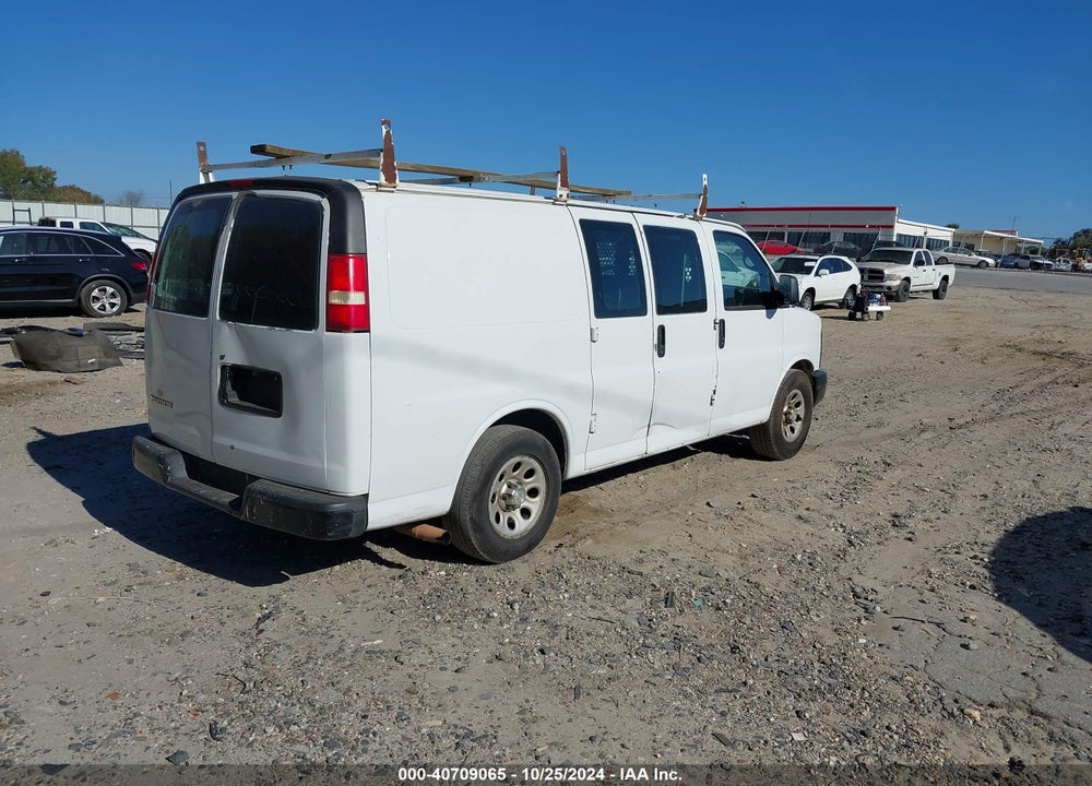 2010 CHEVROLET EXPRESS 1500 WORK VAN VIN: 1GCUGADX3A1131204