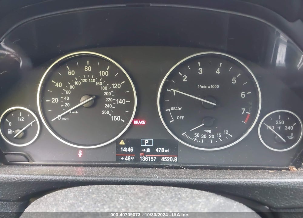 2014 BMW 328I VIN: WBA3C1C5XEK113433