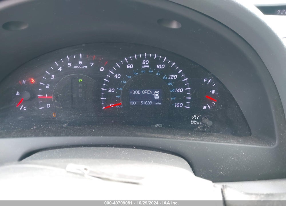 2011 TOYOTA CAMRY XLE V6 VIN: 4T1BK3EK7BU619071