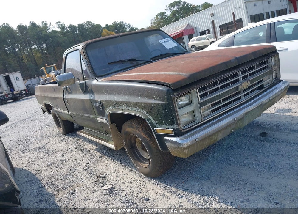 1987 CHEVROLET R10 VIN: 1GCDR14HF334303