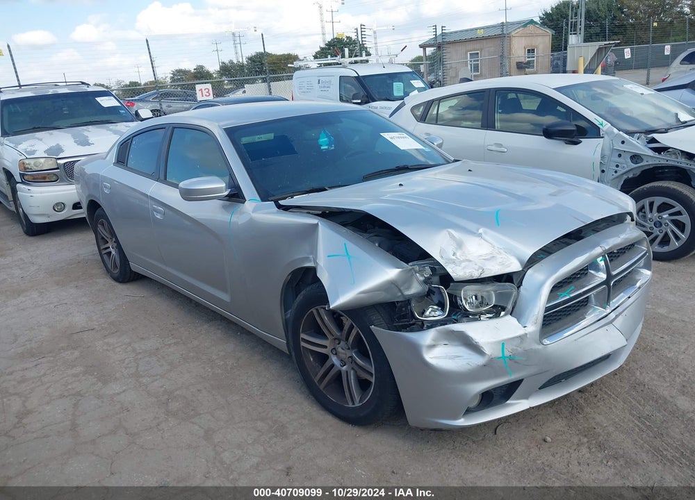 2012 DODGE CHARGER SXT VIN: 2C3CDXHG2CH164432