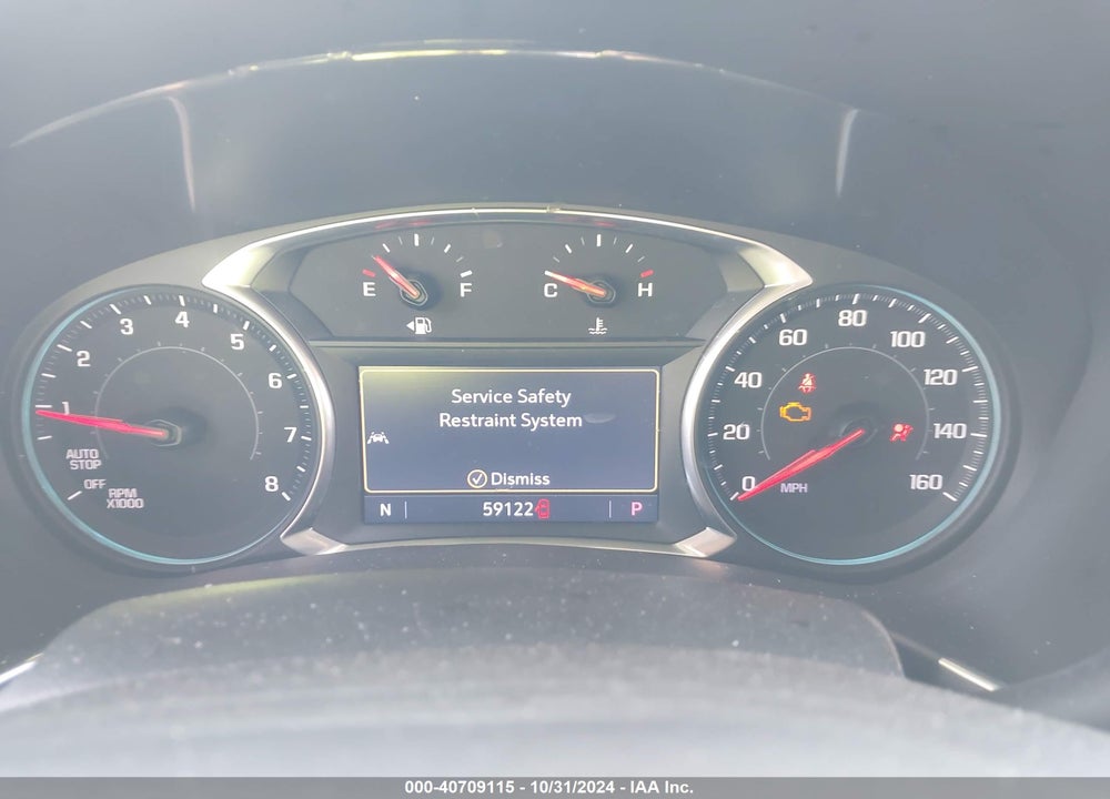 2020 CHEVROLET EQUINOX AWD LT 2.0L TURBO VIN: 3GNAXVEX9LS595471