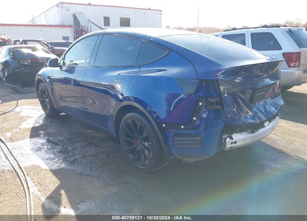 2020 TESLA MODEL Y LONG RANGE DUAL MOTOR ALL-WHEEL DRIVE VIN: 5YJYGDEE7LF012694