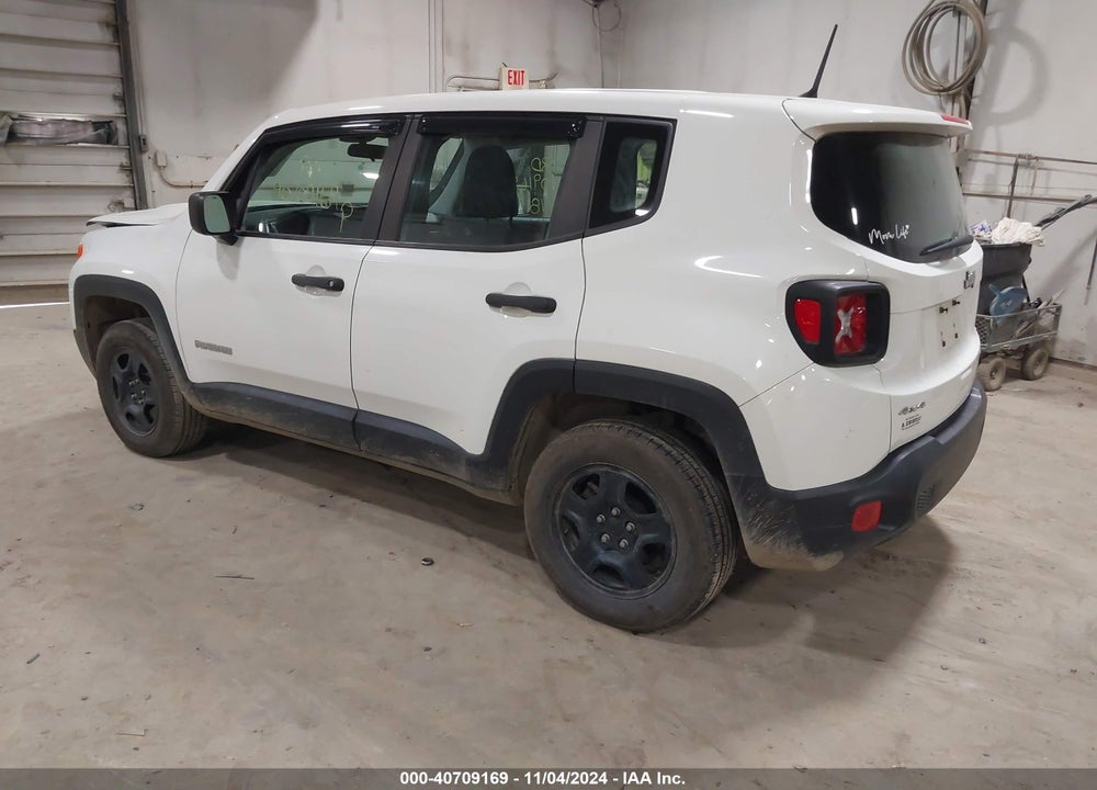 2018 JEEP RENEGADE SPORT 4X4 VIN: ZACCJBAB6JPG88040