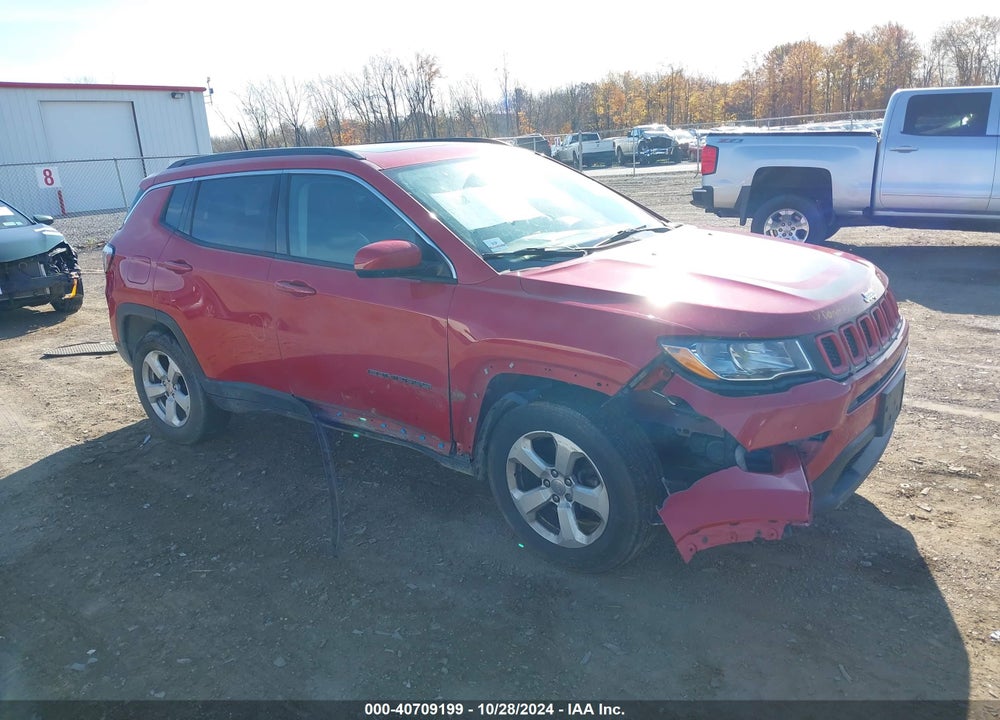 2018 JEEP COMPASS LATITUDE 4X4 VIN: 3C4NJDBB0JT138828