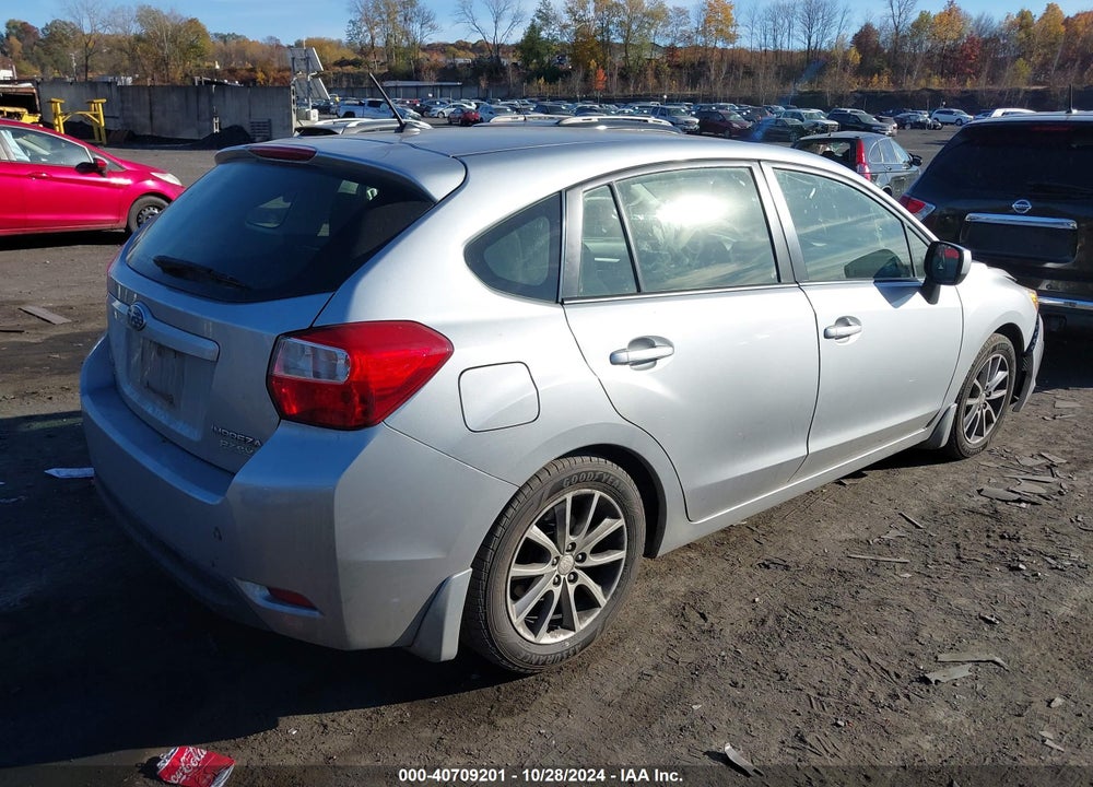 2013 SUBARU IMPREZA 2.0I PREMIUM VIN: JF1GPAC62D2897483