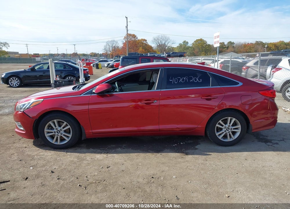 2015 HYUNDAI SONATA SE VIN: 5NPE24AF5FH254695