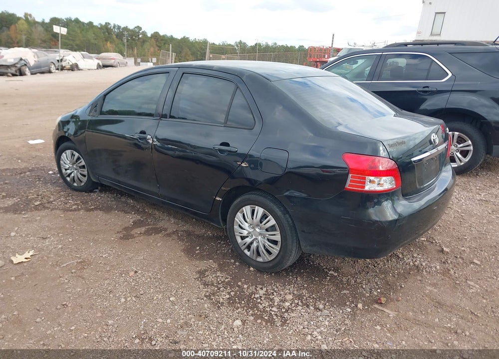 2012 TOYOTA YARIS VIN: JTDBT4K33CL036685